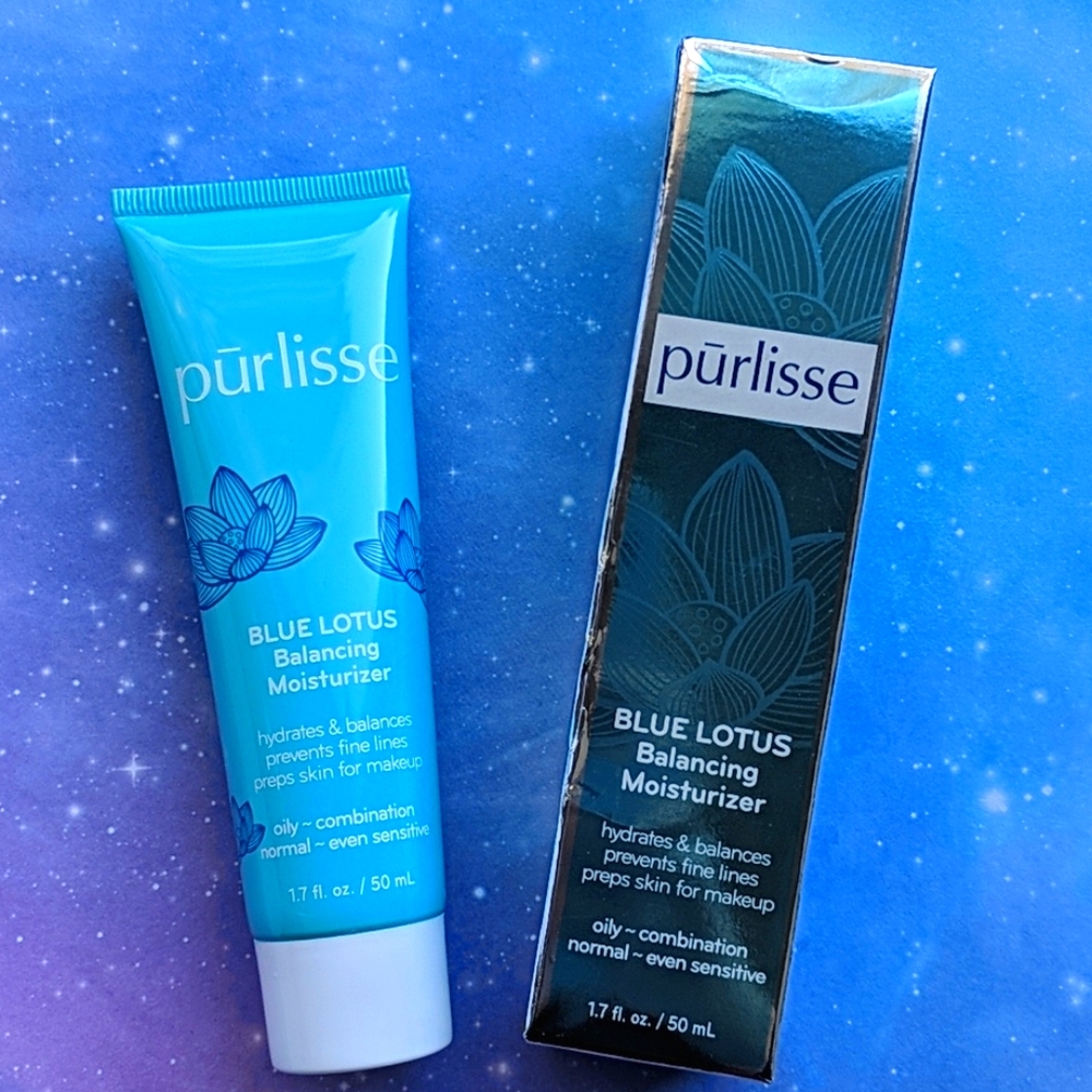 3/$20 purlisse balancing moisturizer blue lotus